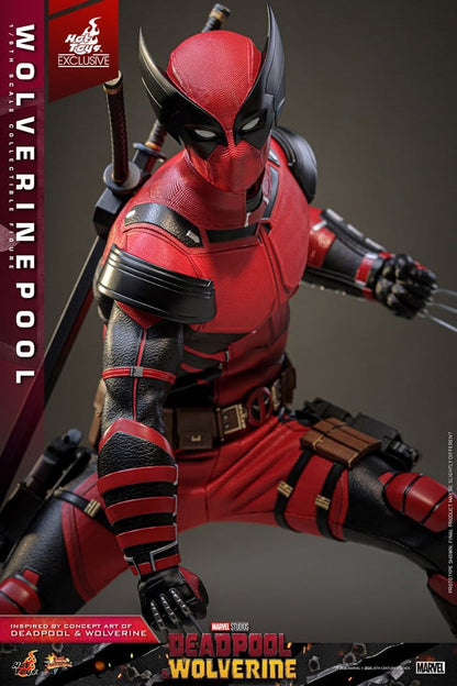 WOLVERINEPOOL FIGURA 1/6 DEADPOOL & WOLVERINE 31 CM HOT TOYS EXCLUSIVE