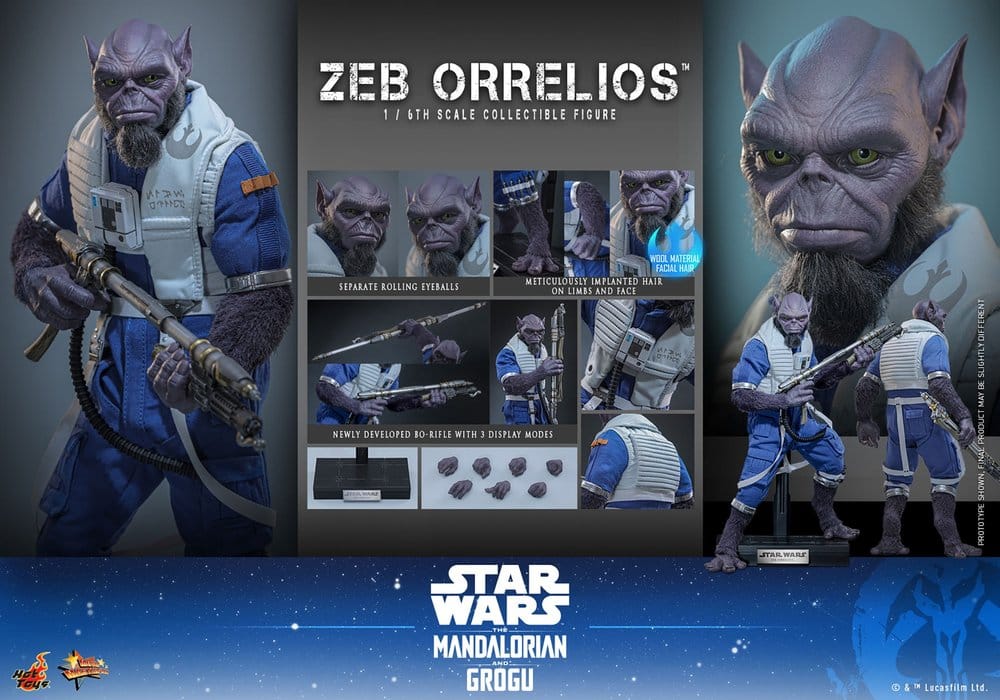 ZEB ORRELIOS – 1/6 (HOT TOYS – STAR WARS: THE MANDALORIAN)
