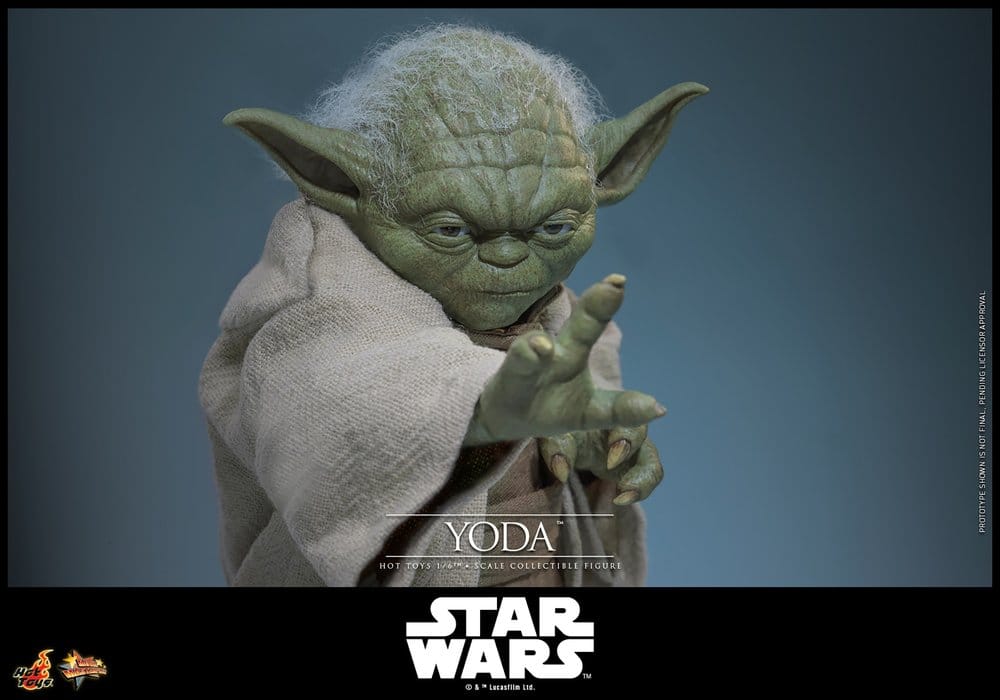 YODA – FIGURA 1/6 14 CM (HOT TOYS)