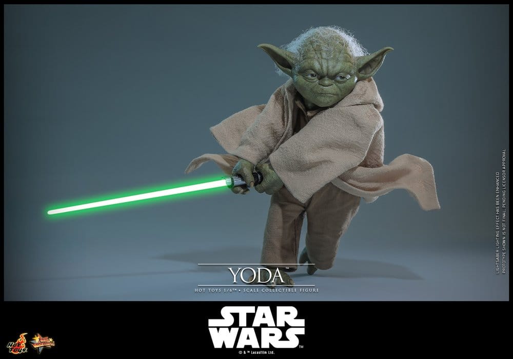 YODA – FIGURA 1/6 14 CM (HOT TOYS)