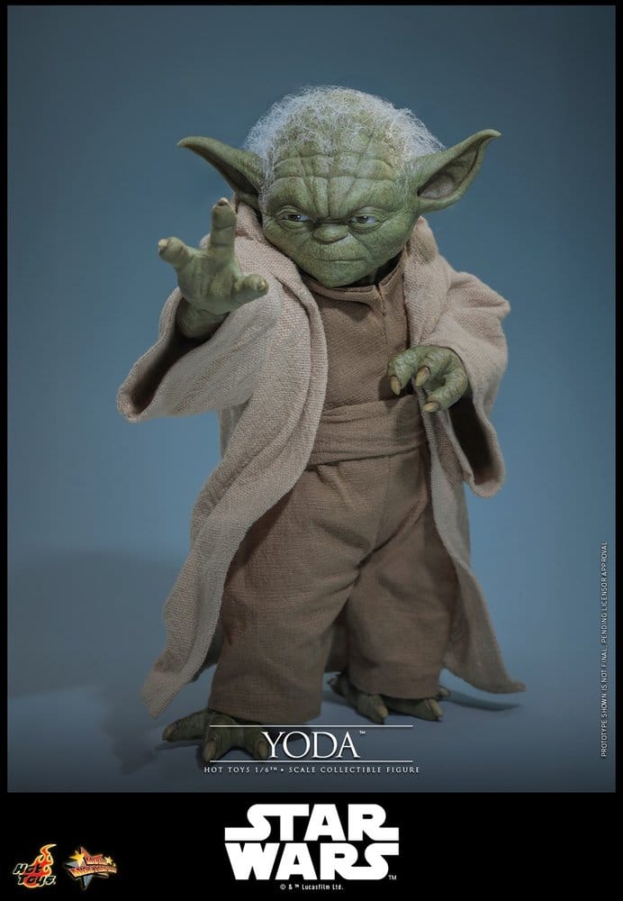 YODA – FIGURA 1/6 14 CM (HOT TOYS)