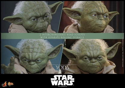 YODA – FIGURA 1/6 14 CM (HOT TOYS)