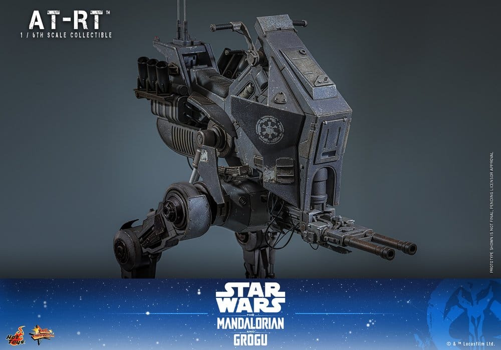 AT-RT VEHICLE – THE MANDALORIAN & GROGU –  1/6 (HOT TOYS – STAR WARS)