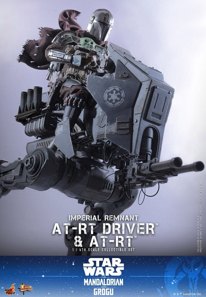 AT-RT VEHICLE – THE MANDALORIAN & GROGU –  1/6 (HOT TOYS – STAR WARS)