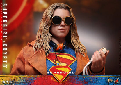 SUPERGIRL & KRYPTO – FIGURA MOVIE MASTERPIECE 1/6 27,5 CM (HOT TOYS – DC STUDIOS SUPERGIRL)
