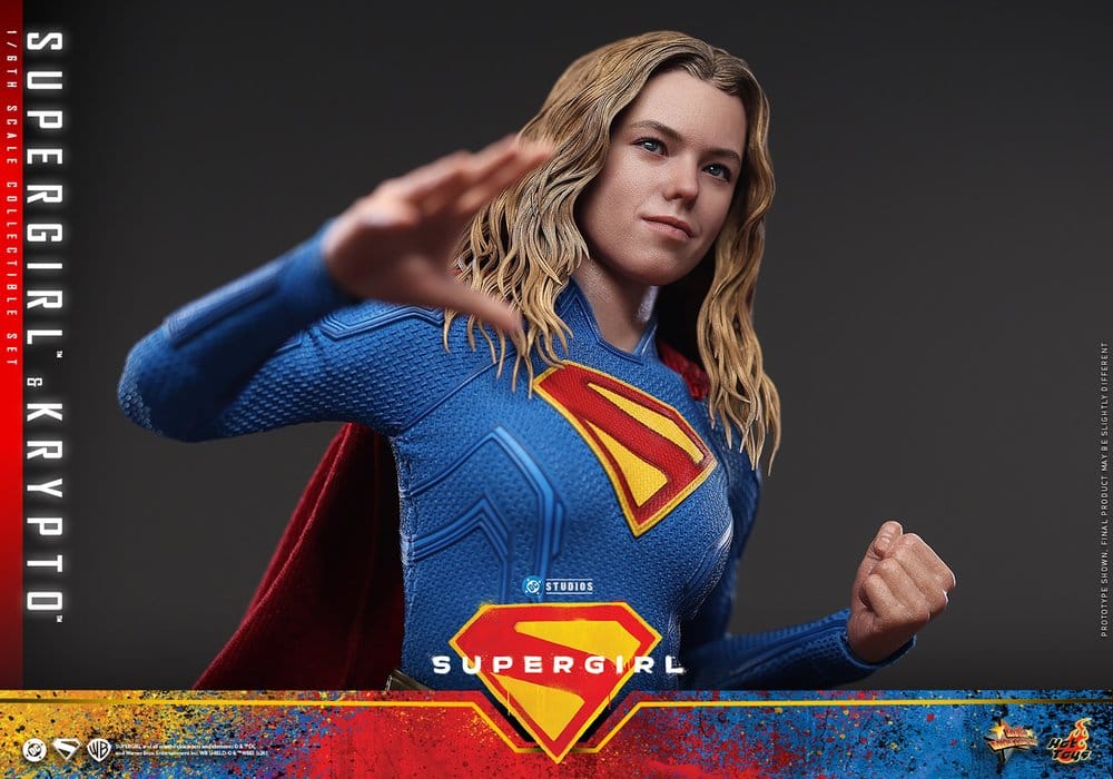SUPERGIRL & KRYPTO – FIGURA MOVIE MASTERPIECE 1/6 27,5 CM (HOT TOYS – DC STUDIOS SUPERGIRL)