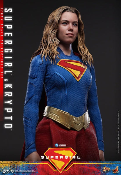 SUPERGIRL & KRYPTO – FIGURA MOVIE MASTERPIECE 1/6 27,5 CM (HOT TOYS – DC STUDIOS SUPERGIRL)