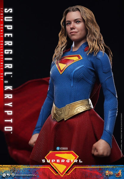 SUPERGIRL & KRYPTO – FIGURA MOVIE MASTERPIECE 1/6 27,5 CM (HOT TOYS – DC STUDIOS SUPERGIRL)