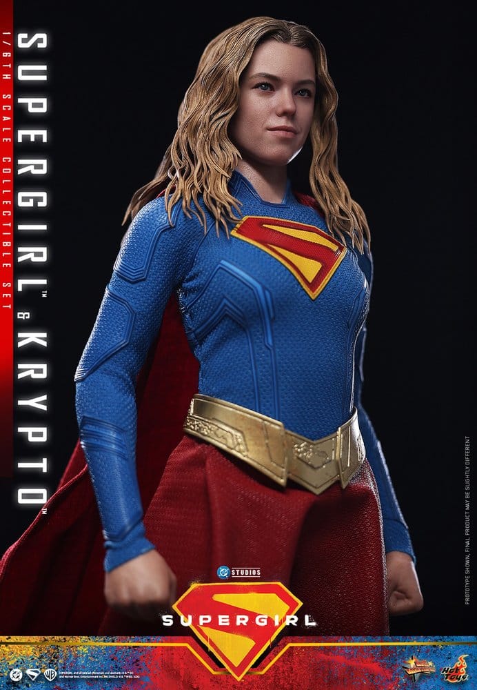 SUPERGIRL & KRYPTO – FIGURA MOVIE MASTERPIECE 1/6 27,5 CM (HOT TOYS – DC STUDIOS SUPERGIRL)