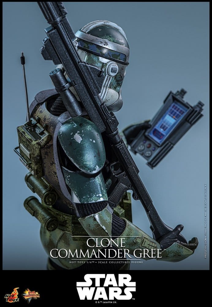 CLONE COMMANDER GREE – FIGURA 1/6 30 CM (HOT TOYS)