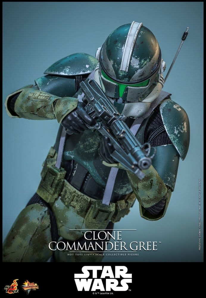 CLONE COMMANDER GREE – FIGURA 1/6 30 CM (HOT TOYS)