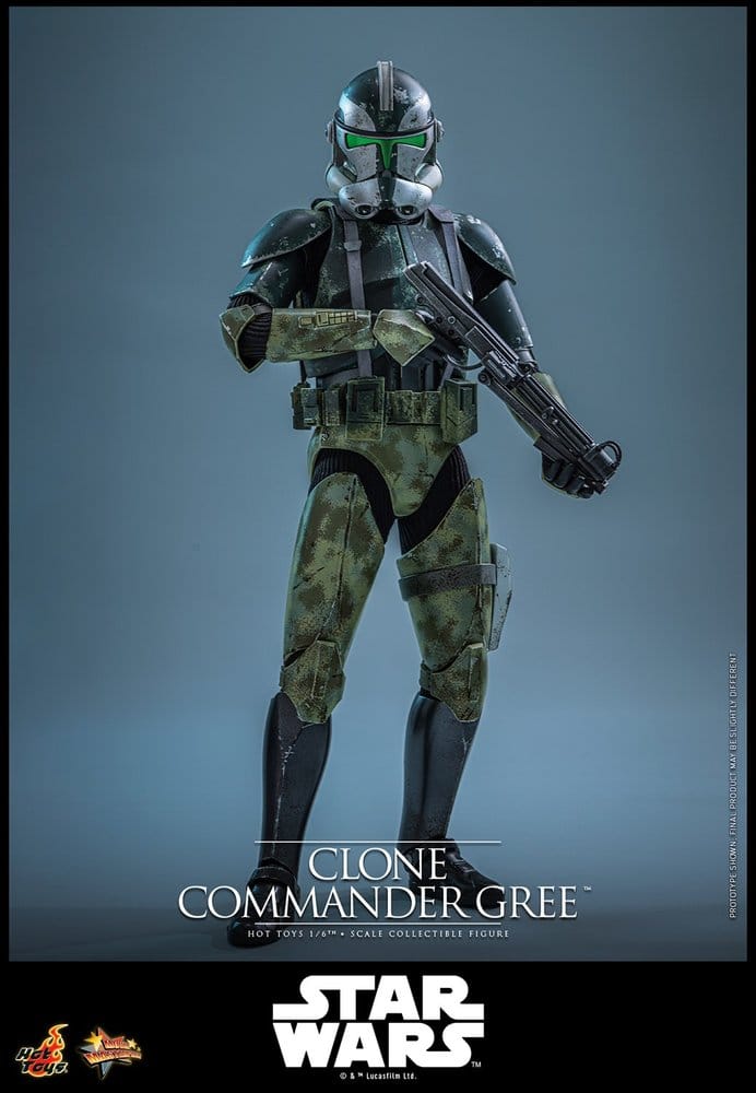 CLONE COMMANDER GREE – FIGURA 1/6 30 CM (HOT TOYS)