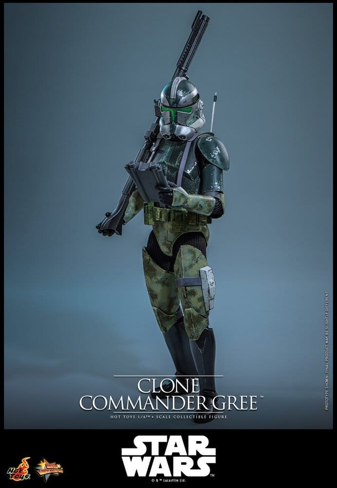 CLONE COMMANDER GREE – FIGURA 1/6 30 CM (HOT TOYS)