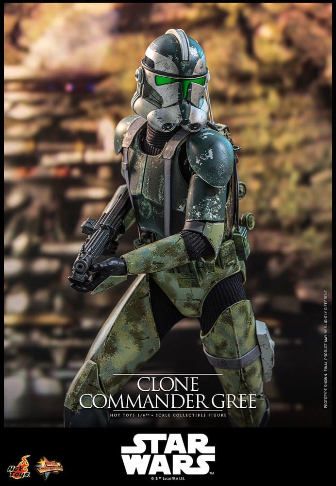 CLONE COMMANDER GREE – FIGURA 1/6 30 CM (HOT TOYS)