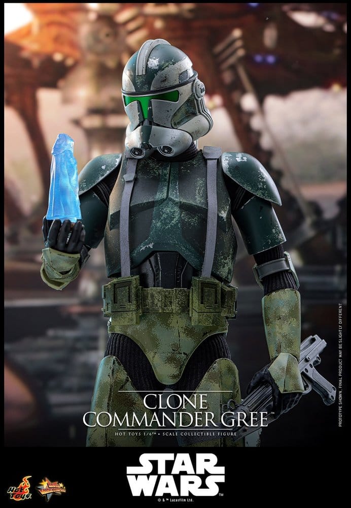 CLONE COMMANDER GREE – FIGURA 1/6 30 CM (HOT TOYS)