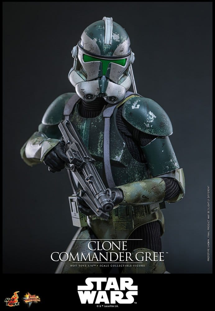 CLONE COMMANDER GREE – FIGURA 1/6 30 CM (HOT TOYS)