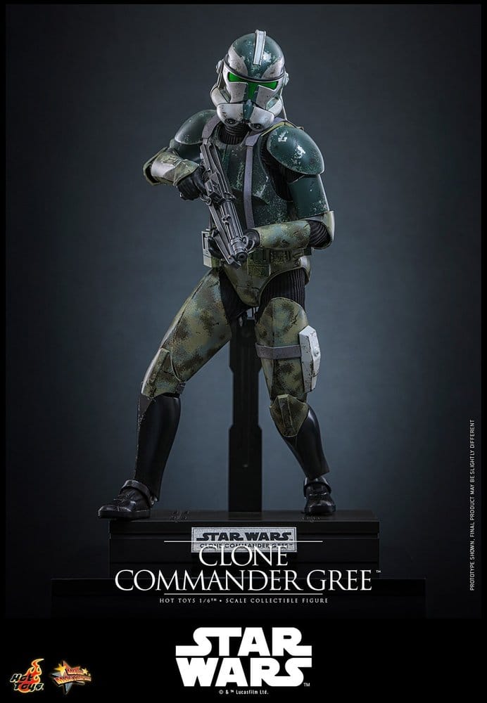 CLONE COMMANDER GREE – FIGURA 1/6 30 CM (HOT TOYS)