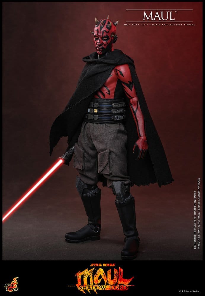 MAUL – SEÑOR DE LAS SOMBRAS FIGURA 1/6 29 CM (HOT TOYS)