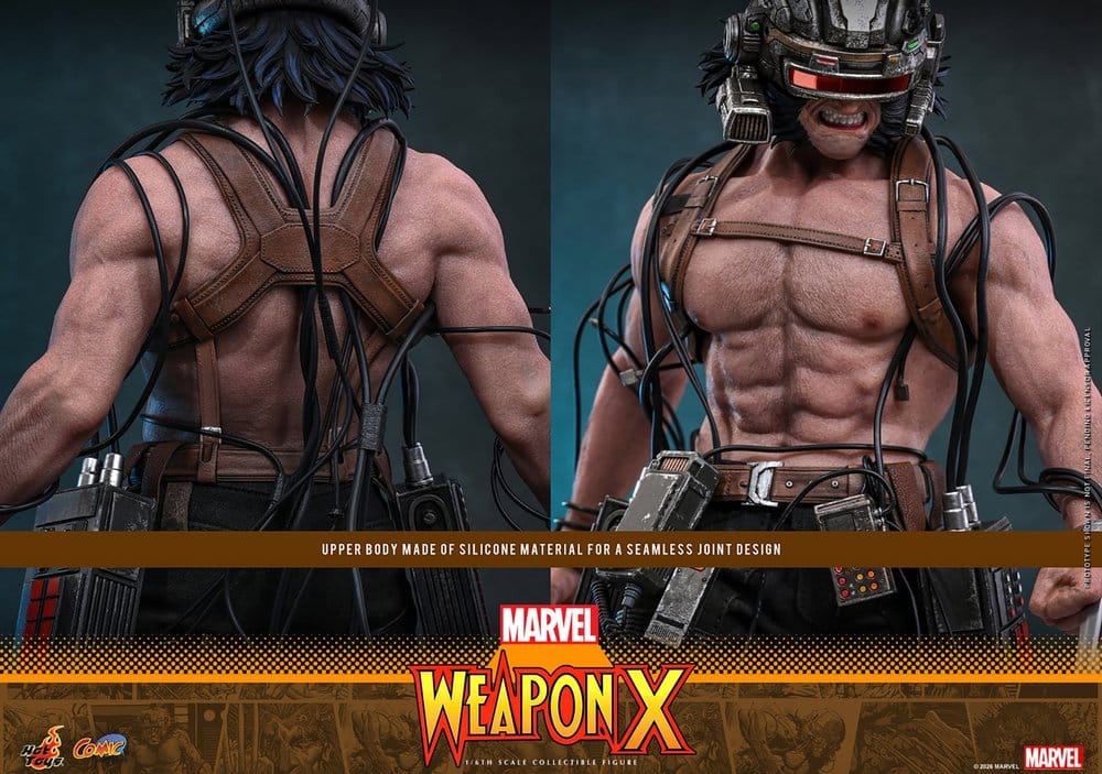 WEAPON X – FIGURA 1/6 31 CM (HOT TOYS)
