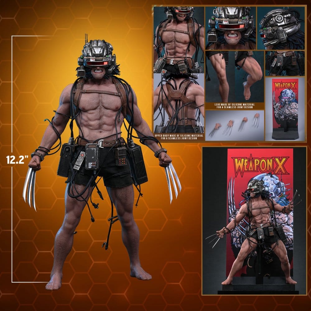 WEAPON X – FIGURA 1/6 31 CM (HOT TOYS)