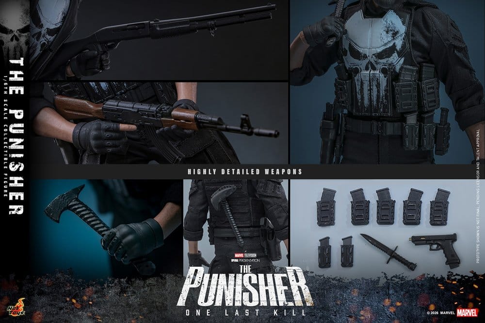 THE PUNISHER 1/6 – HOT TOYS – MARVEL TELEVISION