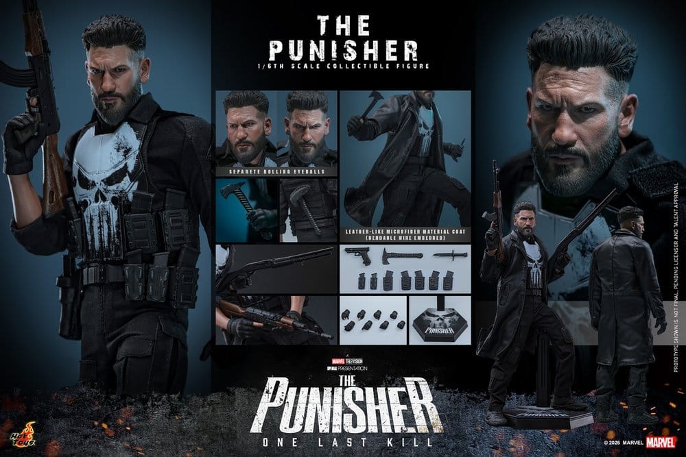 THE PUNISHER 1/6 – HOT TOYS – MARVEL TELEVISION