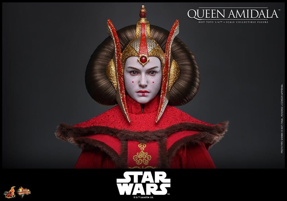 QUEEN AMIDALA MOVIE MASTERPIECE 1/6 FIGURA 28 CM – HOT TOYS STAR WARS