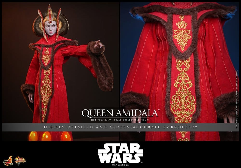QUEEN AMIDALA MOVIE MASTERPIECE 1/6 FIGURA 28 CM – HOT TOYS STAR WARS