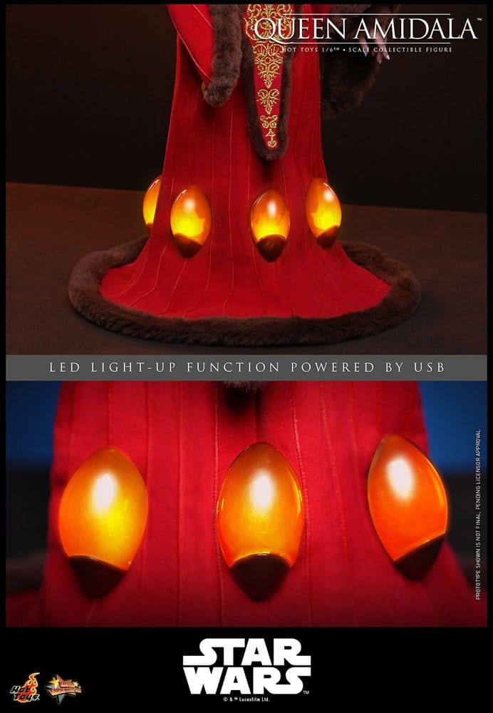 QUEEN AMIDALA MOVIE MASTERPIECE 1/6 FIGURA 28 CM – HOT TOYS STAR WARS
