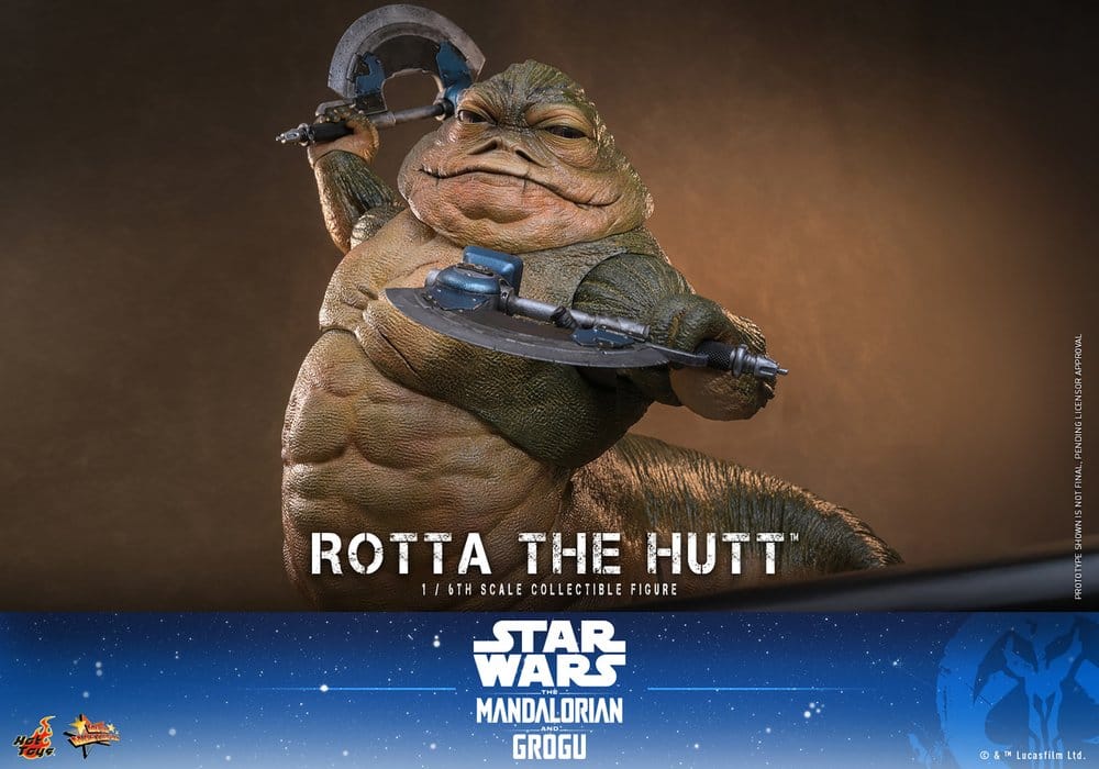 ROTTA THE HUTT MOVIE MASTERPIECE 1/6 FIGURA 32 CM – HOT TOYS STAR WARS