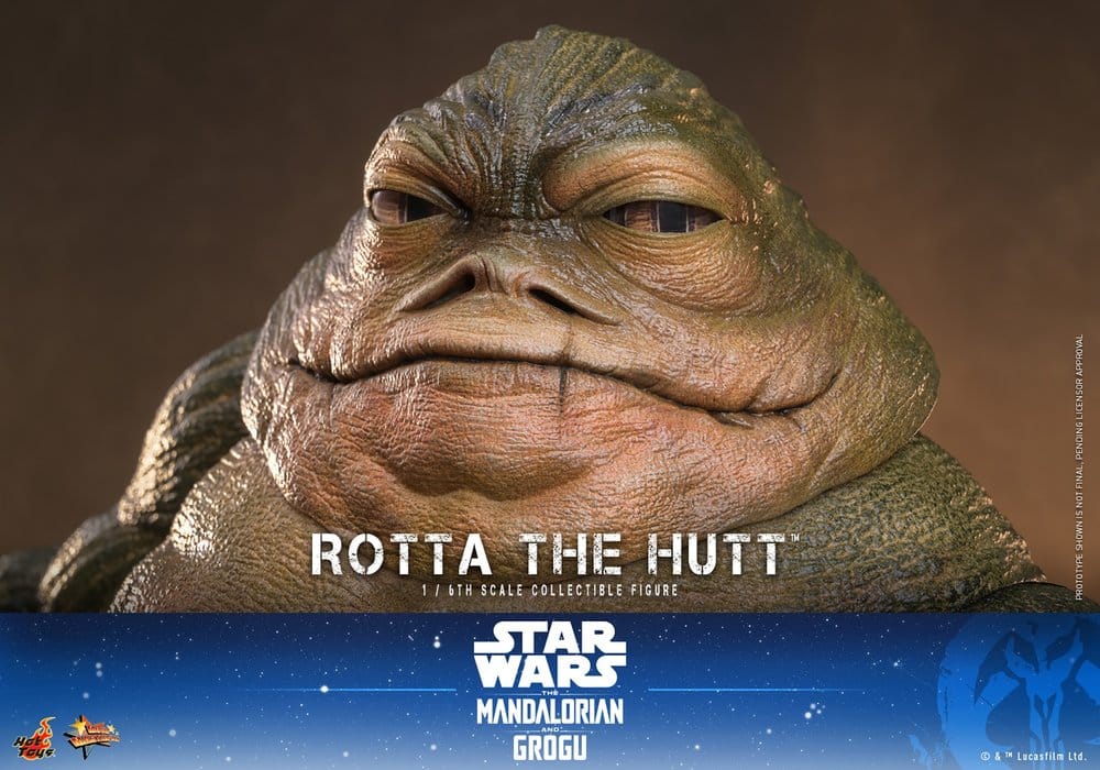 ROTTA THE HUTT MOVIE MASTERPIECE 1/6 FIGURA 32 CM – HOT TOYS STAR WARS