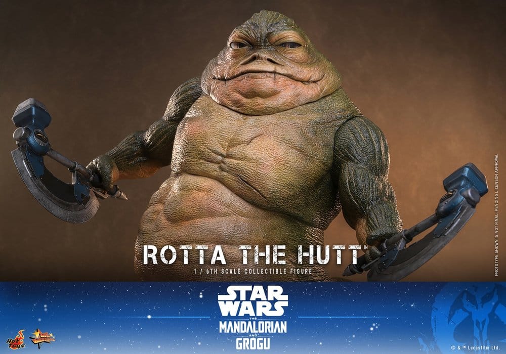 ROTTA THE HUTT MOVIE MASTERPIECE 1/6 FIGURA 32 CM – HOT TOYS STAR WARS