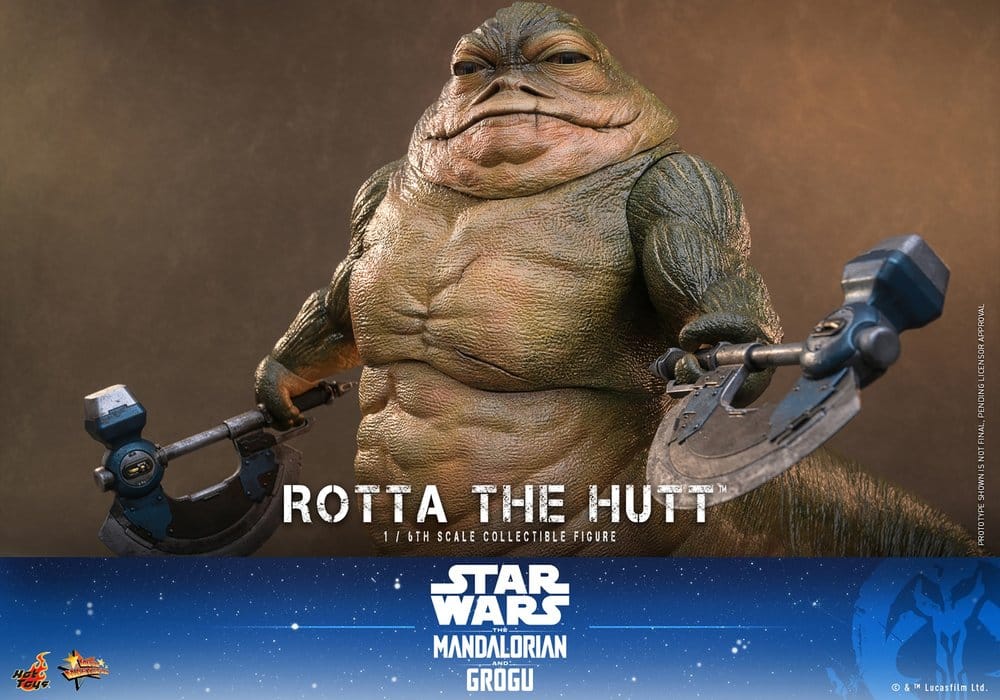 ROTTA THE HUTT MOVIE MASTERPIECE 1/6 FIGURA 32 CM – HOT TOYS STAR WARS