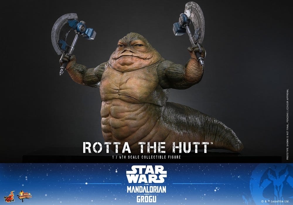 ROTTA THE HUTT MOVIE MASTERPIECE 1/6 FIGURA 32 CM – HOT TOYS STAR WARS
