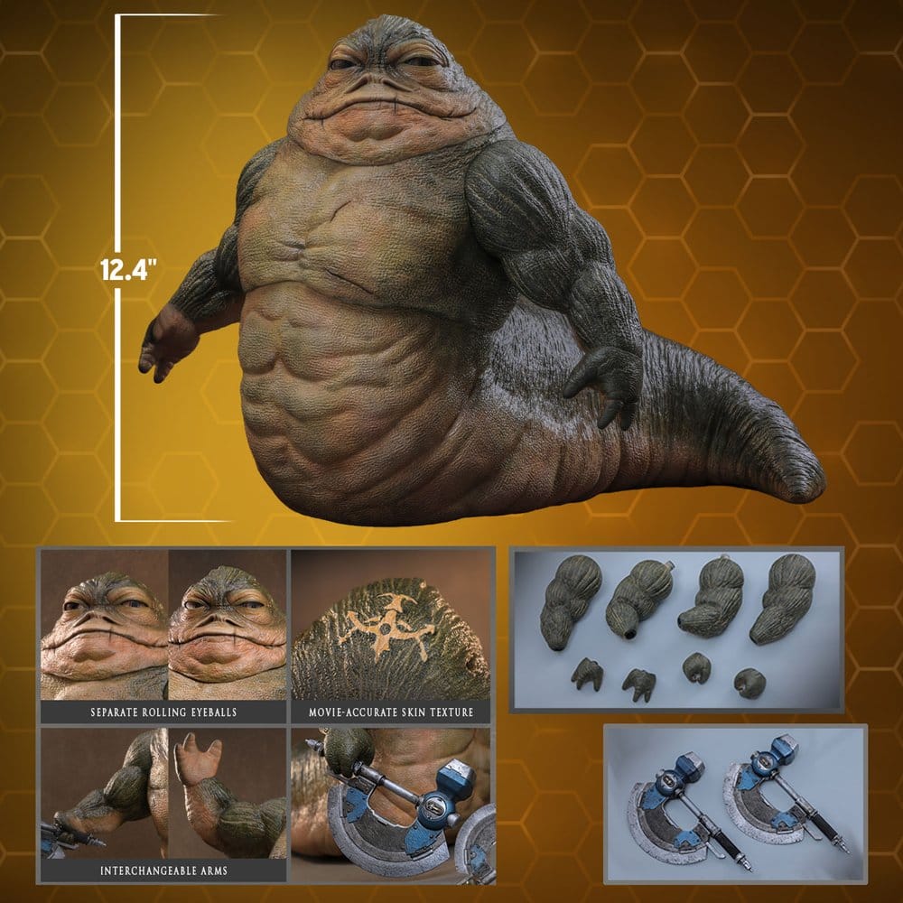 ROTTA THE HUTT MOVIE MASTERPIECE 1/6 FIGURA 32 CM – HOT TOYS STAR WARS
