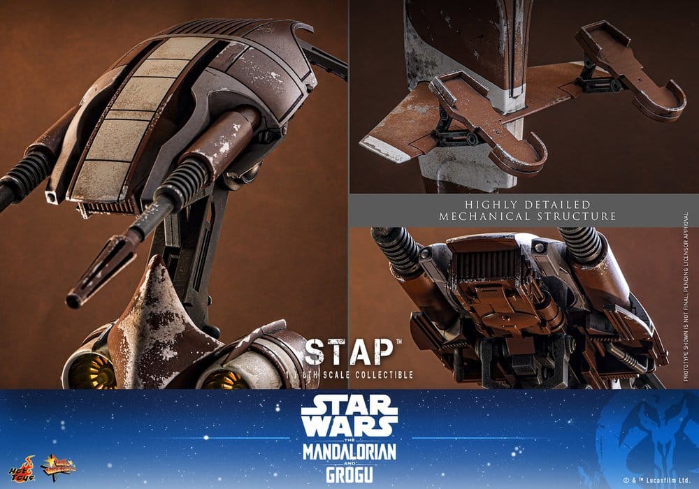STAP MOVIE MASTERPIECE ACCESORIO 1/6 32 CM – HOT TOYS STAR WARS