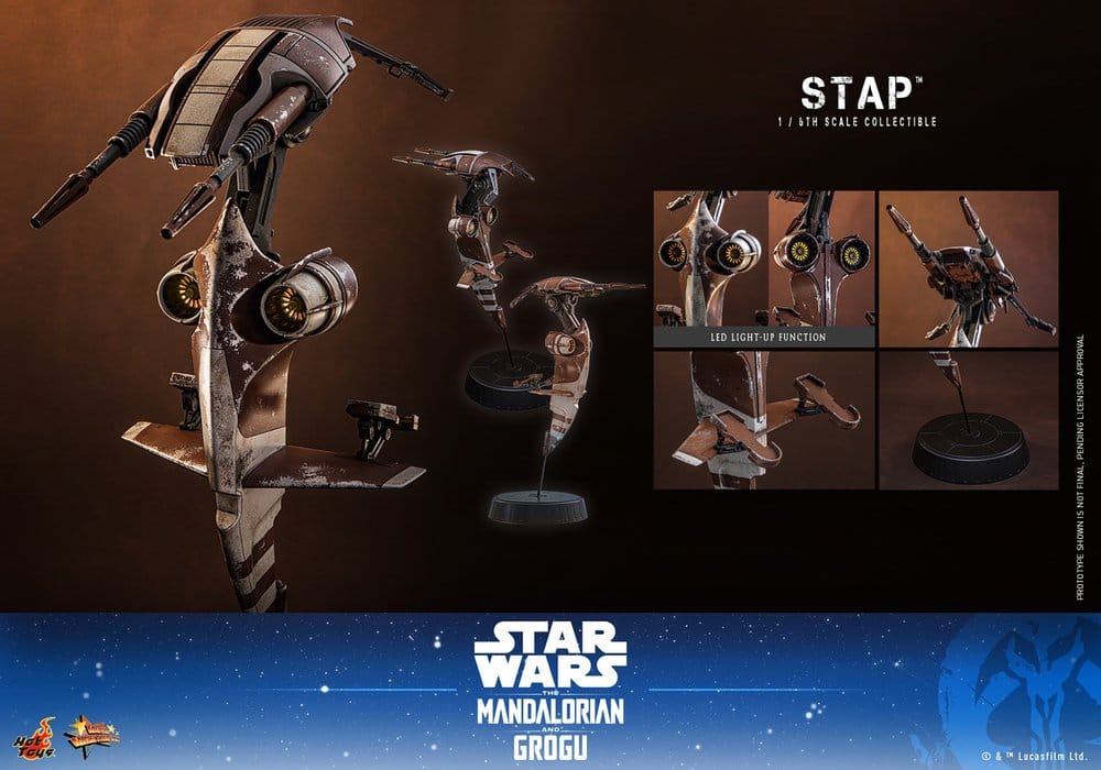 STAP MOVIE MASTERPIECE ACCESORIO 1/6 32 CM – HOT TOYS STAR WARS