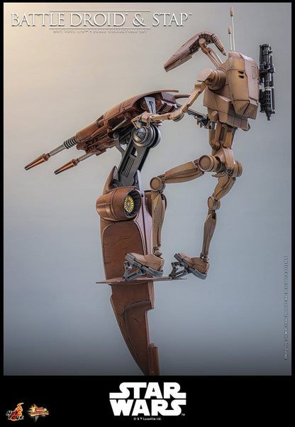 BATTLE DROID & STAP MOVIE MASTERPIECE SET 1/6 FIGURA 32 CM – HOT TOYS STAR WARS