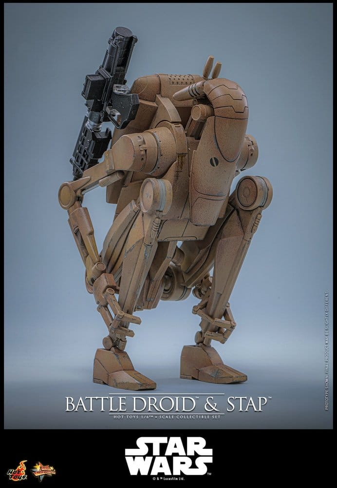 BATTLE DROID & STAP MOVIE MASTERPIECE SET 1/6 FIGURA 32 CM – HOT TOYS STAR WARS