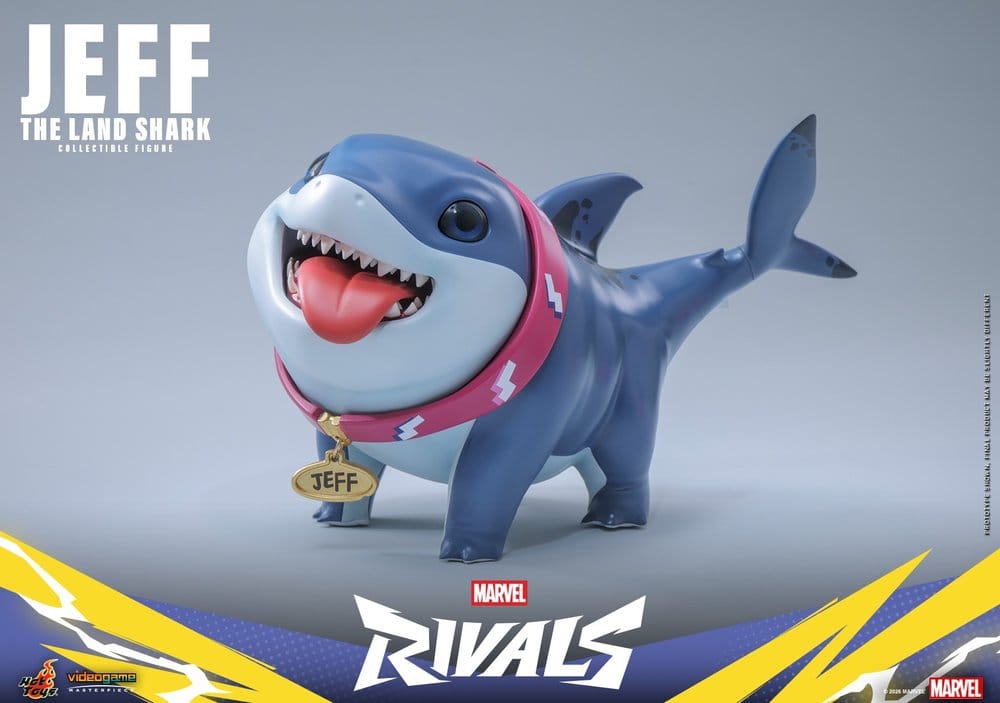 JEFF THE LAND SHARK – FIGURA COLECCIONABLE 11 CM (HOT TOYS – MARVEL RIVALS)