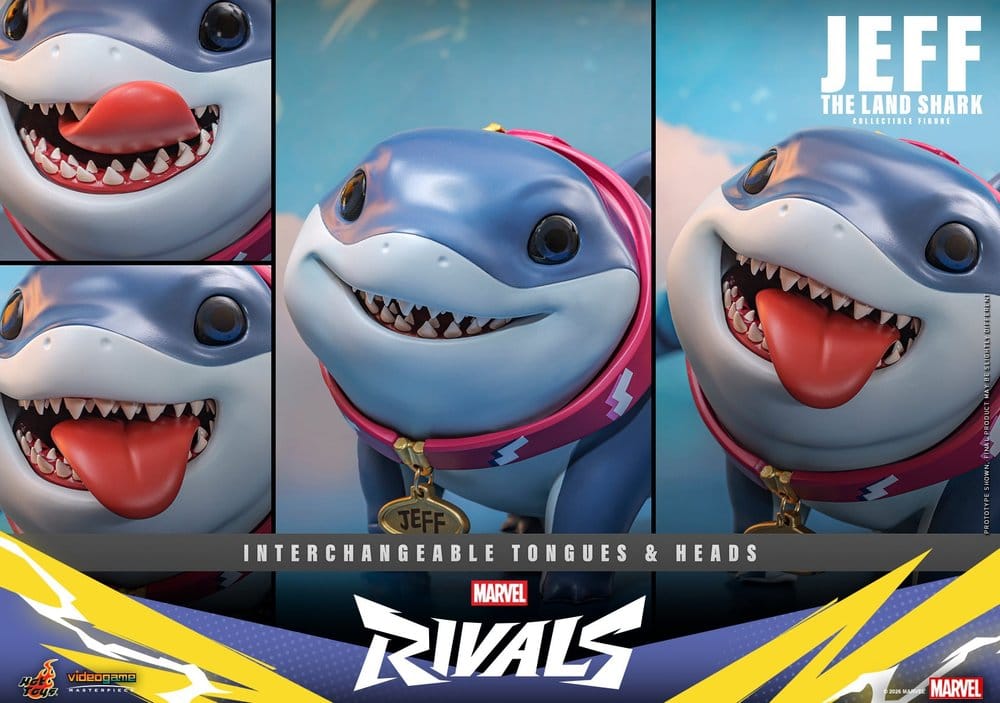JEFF THE LAND SHARK – FIGURA COLECCIONABLE 11 CM (HOT TOYS – MARVEL RIVALS)