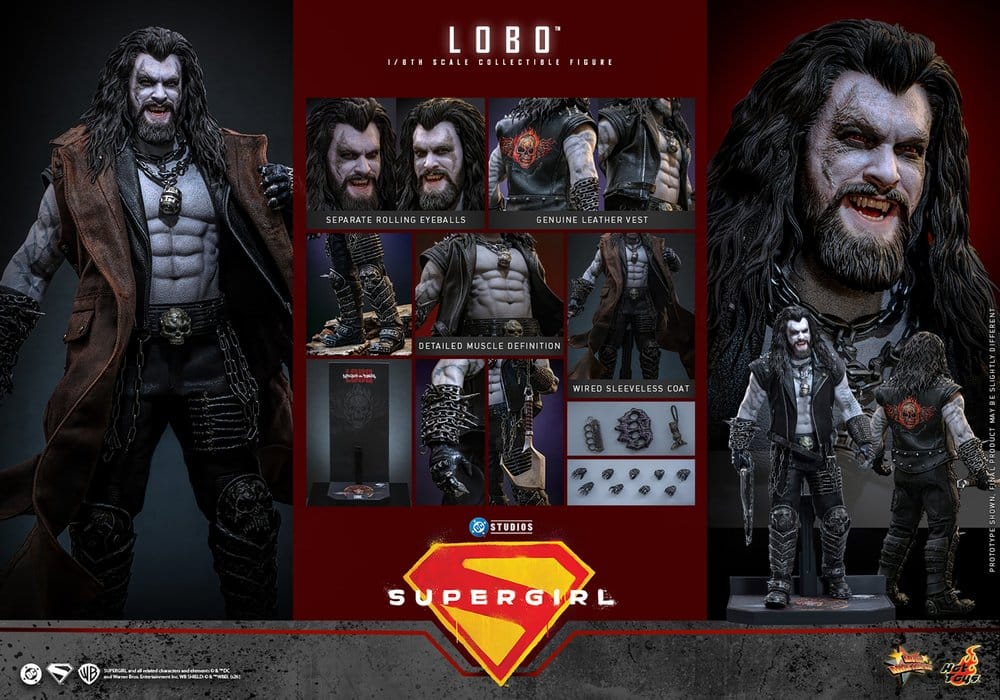 LOBO – FIGURA MOVIE MASTERPIECE 1/6 33 CM (HOT TOYS – DC STUDIOS SUPERGIRL)