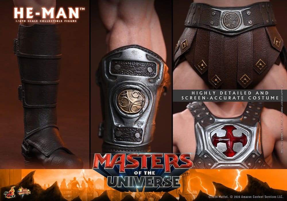 HE-MAN – FIGURA MOVIE MASTERPIECE 1/6 31 CM (HOT TOYS – MASTERS OF THE UNIVERSE)