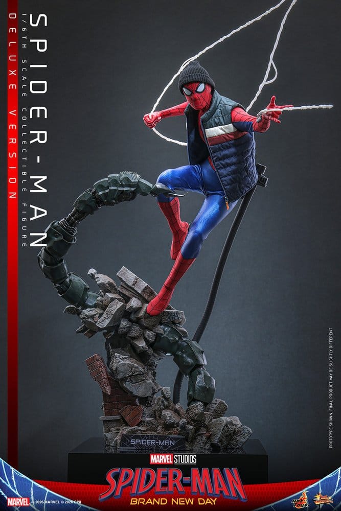 SPIDER-MAN (VERSIÓN DELUXE) FIGURA 1/6 MARVEL SPIDER-MAN: BRAND NEW DAY 29 CM