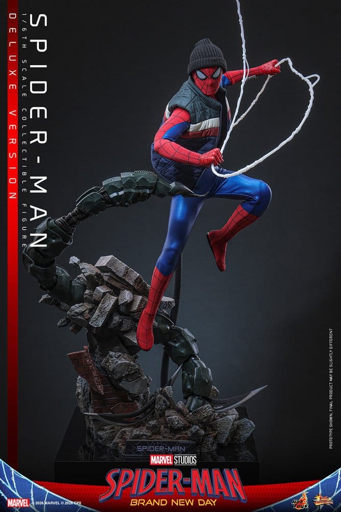 SPIDER-MAN (VERSIÓN DELUXE) FIGURA 1/6 MARVEL SPIDER-MAN: BRAND NEW DAY 29 CM