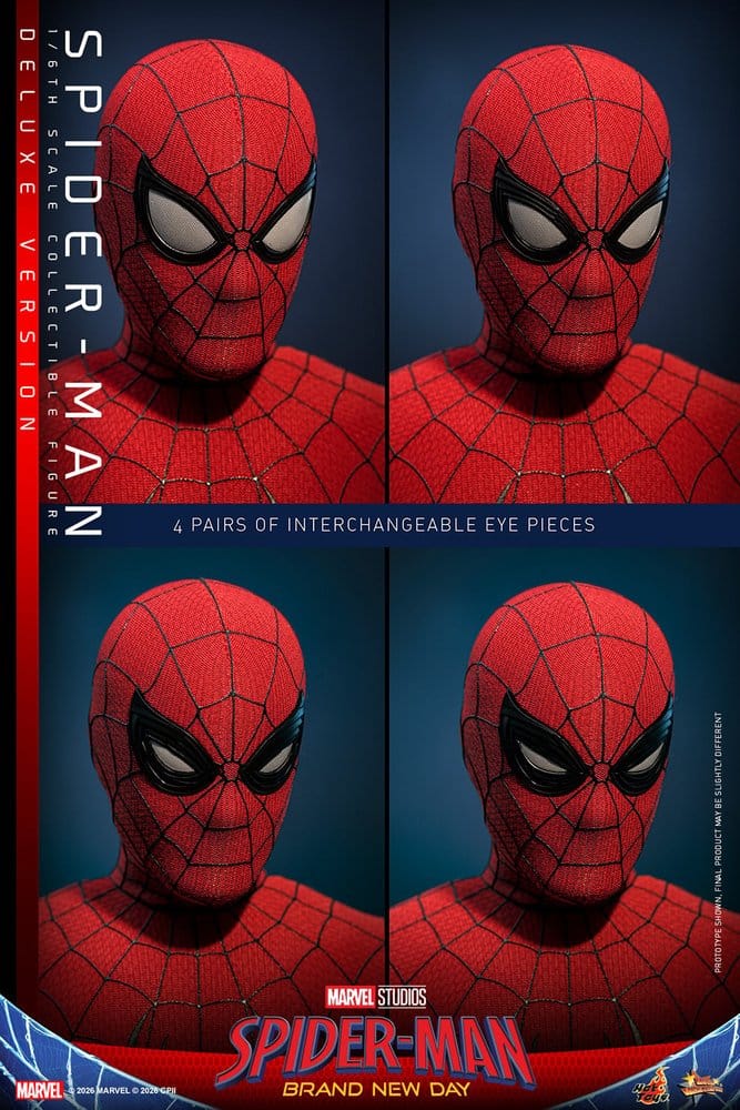 SPIDER-MAN (VERSIÓN DELUXE) FIGURA 1/6 MARVEL SPIDER-MAN: BRAND NEW DAY 29 CM