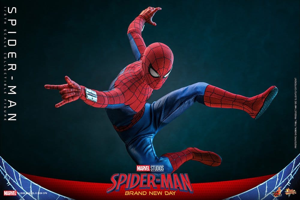 SPIDER-MAN FIGURA 1/6 MARVEL SPIDER-MAN: BRAND NEW DAY - HOT TOYS
