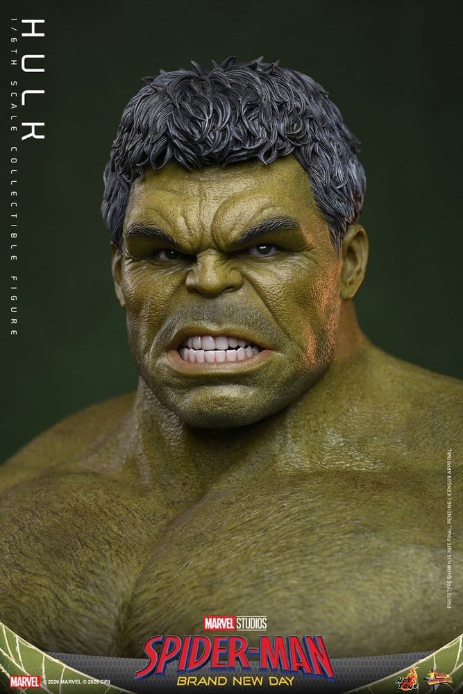 HULK FIGURA 1/6 HOT TOYS MARVEL SPIDER-MAN: BRAND NEW DAY 51 CM