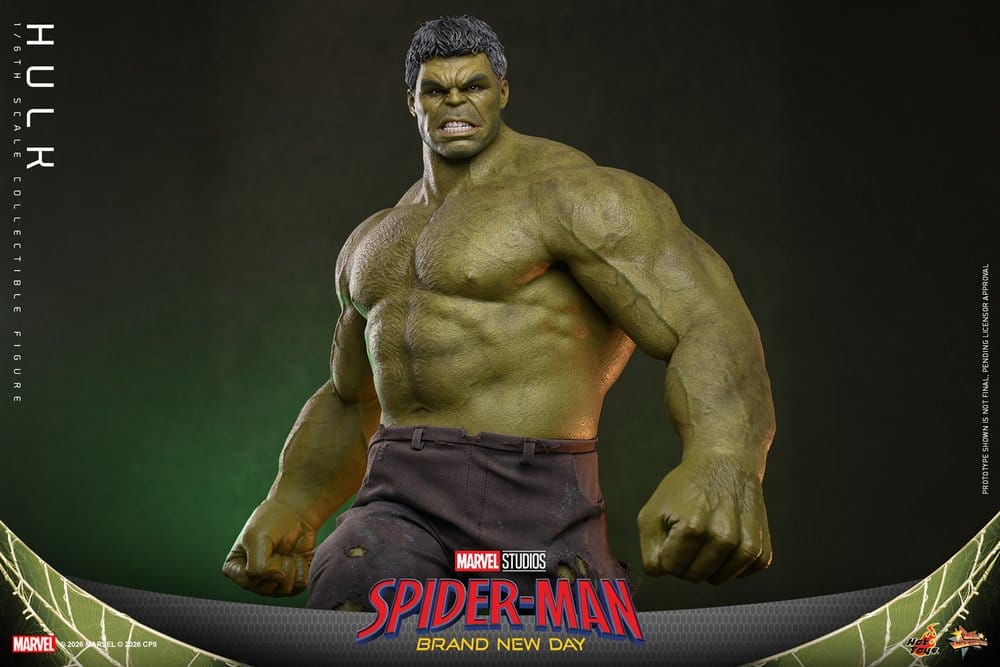 HULK FIGURA 1/6 HOT TOYS MARVEL SPIDER-MAN: BRAND NEW DAY 51 CM