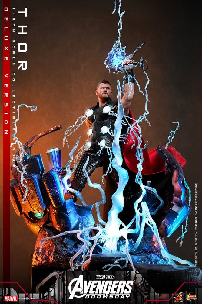 THOR DELUXE AVENGERS DOOMSDAY FIGURA 1/6 32 CM HOT TOYS
